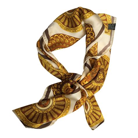 versace scarf mens price|gianni versace silk scarf.